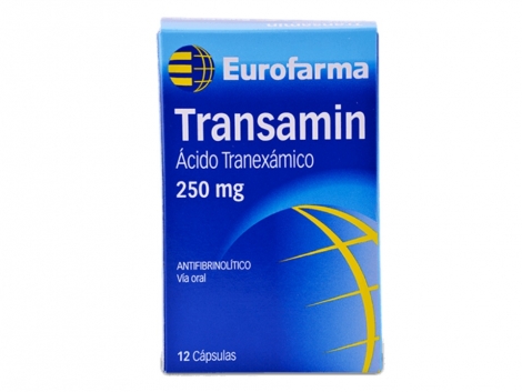 Transamin 250Mg Cx 12 Comp