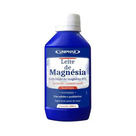 Leite De Magnesia 120Ml Uniphar